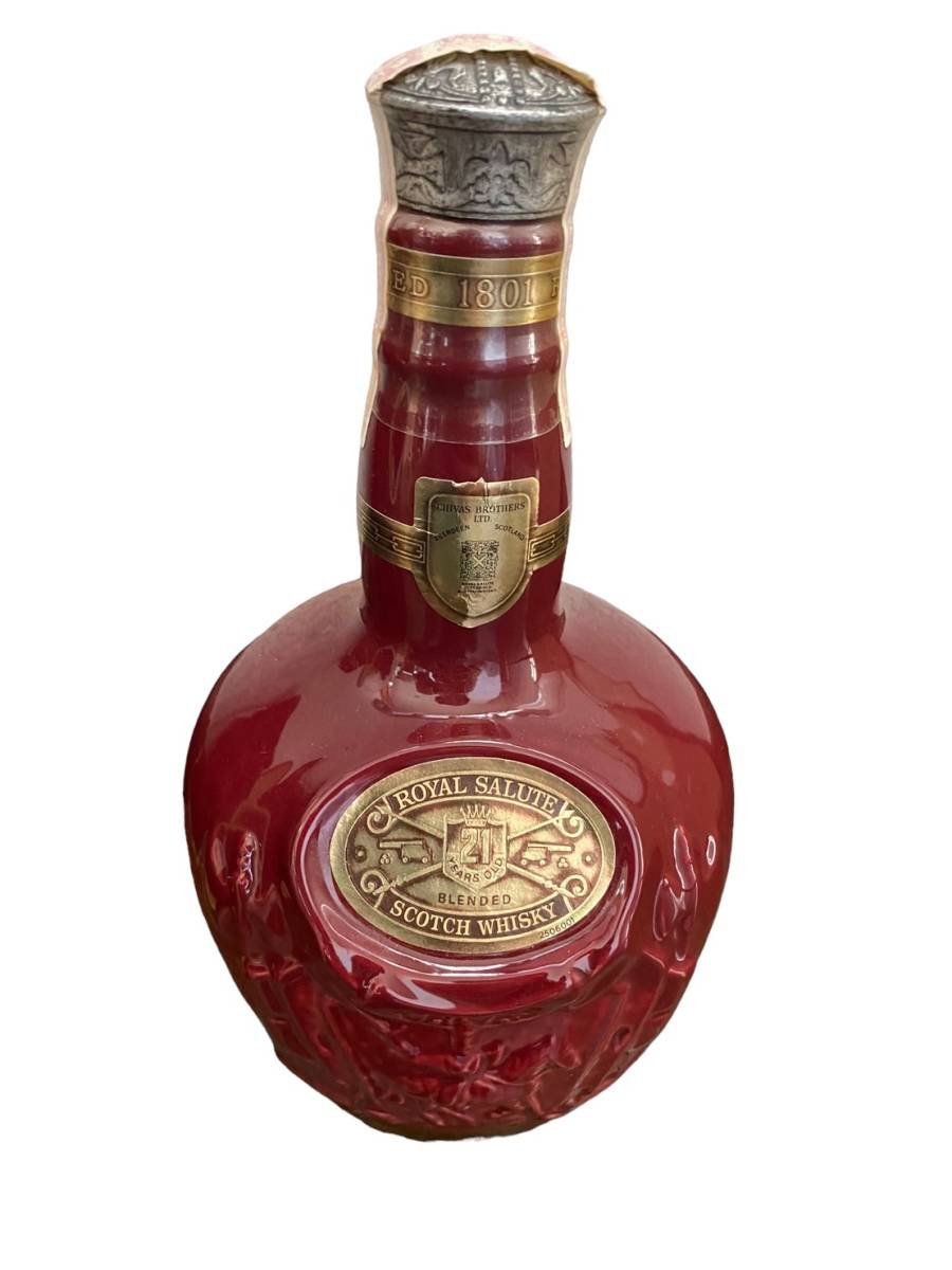 ROYAL SALUTE ロイヤルサルート ウイスキー 21年 赤陶器ボトル 700ml