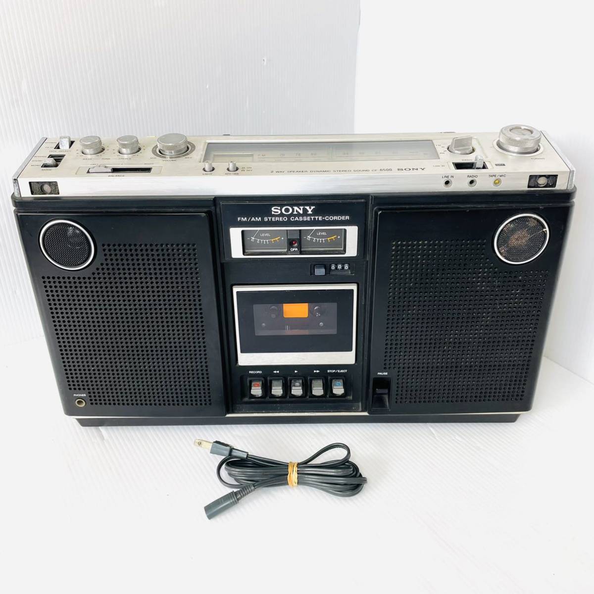 ソニー SONY ラジカセ ステレオ FM⁄AM ラジオ FM⁄AMラジオカセット