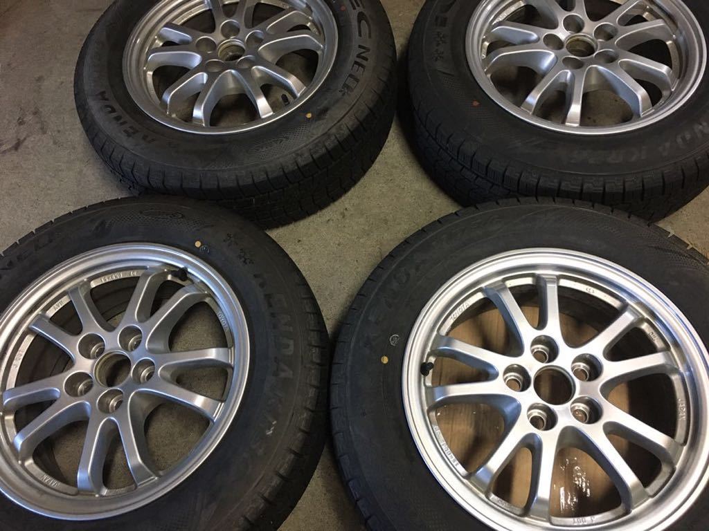☆トヨタ純正 ホイール 50プリウス 6.5J+40 PCD100 ケンダ KR36 195