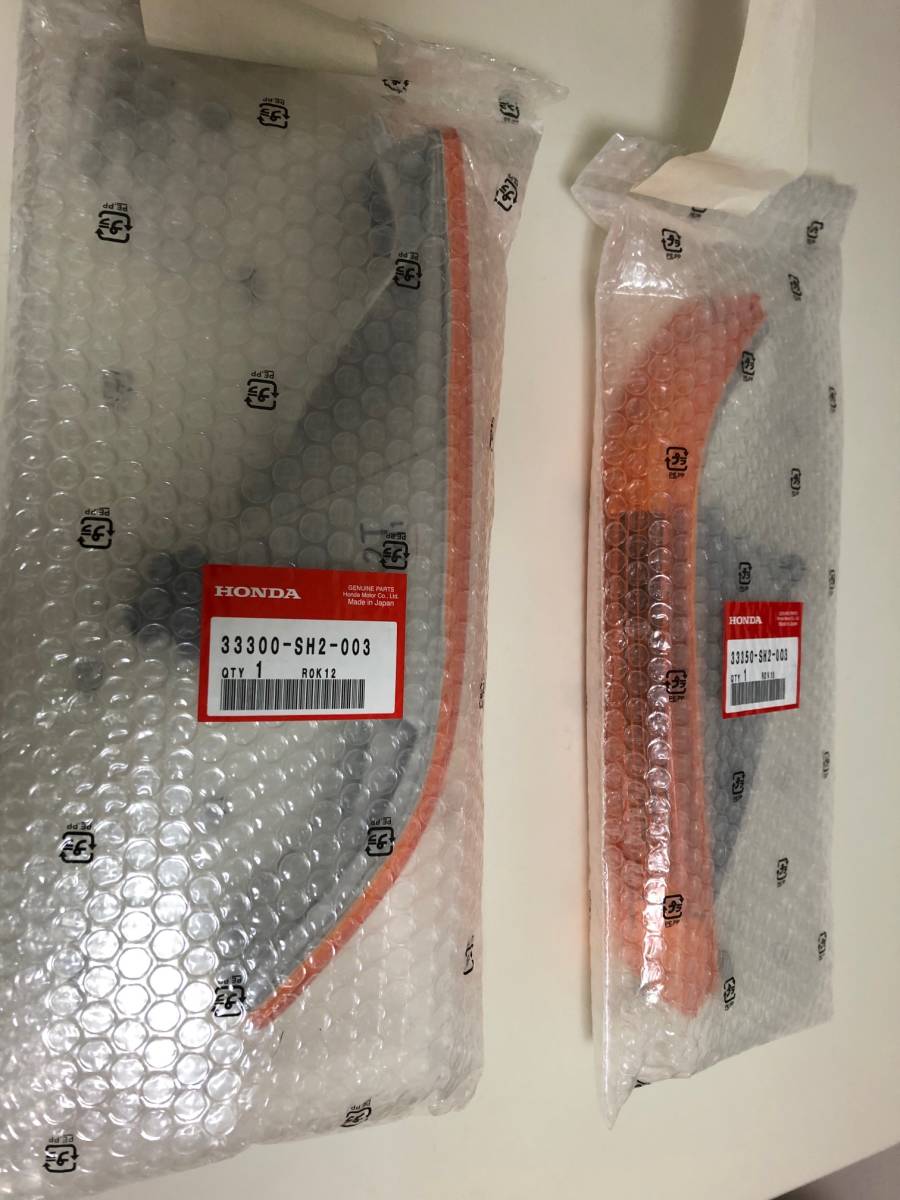 CR-X EF 後期用 フロントウインカーユニット 左右1セット 奇跡の新品