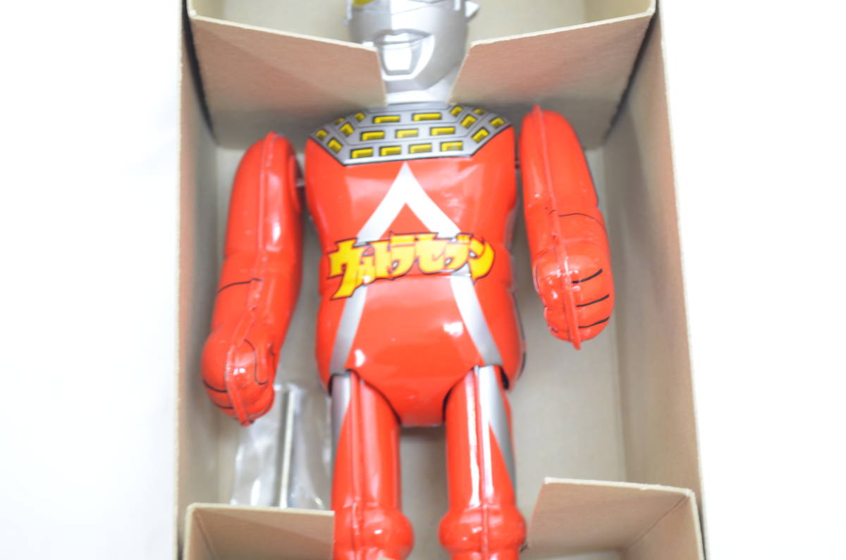 H☆BILLIKEN ビリケン ウルトラセブン ブリキ製 巻きネジ 箱付き