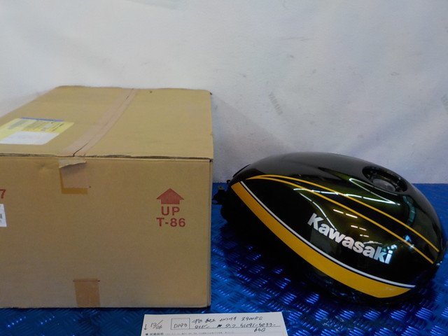 D193○○中古 純正 カワサキ Z900RS タイガー タンク 51091-5033-65G 4