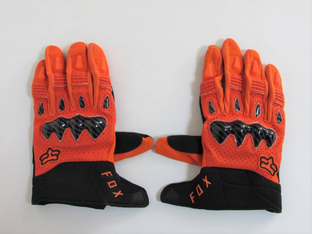 NEW FOX BOMBER ボンバー グローブ S オレンジ ニュータイプ