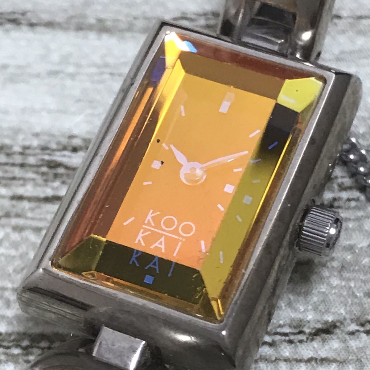 658-0165 KOOKAI クーカイ 5421-L15553 レディース腕時計 金属ベルト 
