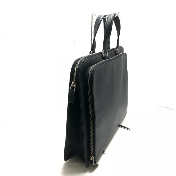 プラダ PRADA ビジネスバッグ VR0023 - レザー 黒 本体ロックなし バッグ ビジネスバッグ プラダ VR0023 メンズ PRADAプラダ『ブリーフケース』VR0023 ブラック