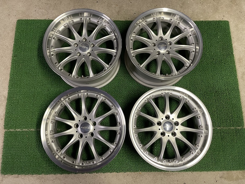 希少 深リム ハルトゲ BMW 19×9.5J ET＋22 / 19×8.5J ET＋15 PCD120 5H 