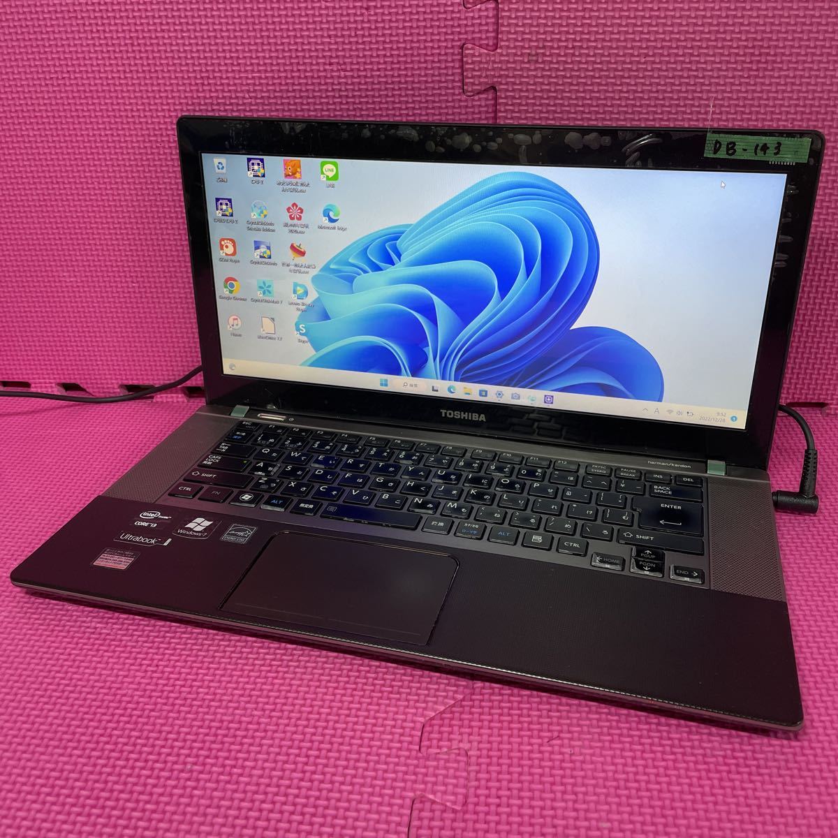 売り切り DB-143 ノートPC TOSHIBA dynabook R542 core i3 メモリ4GB HDD320GB WEBカメラ搭載 Windows11搭載 Windows10に変更可 激安