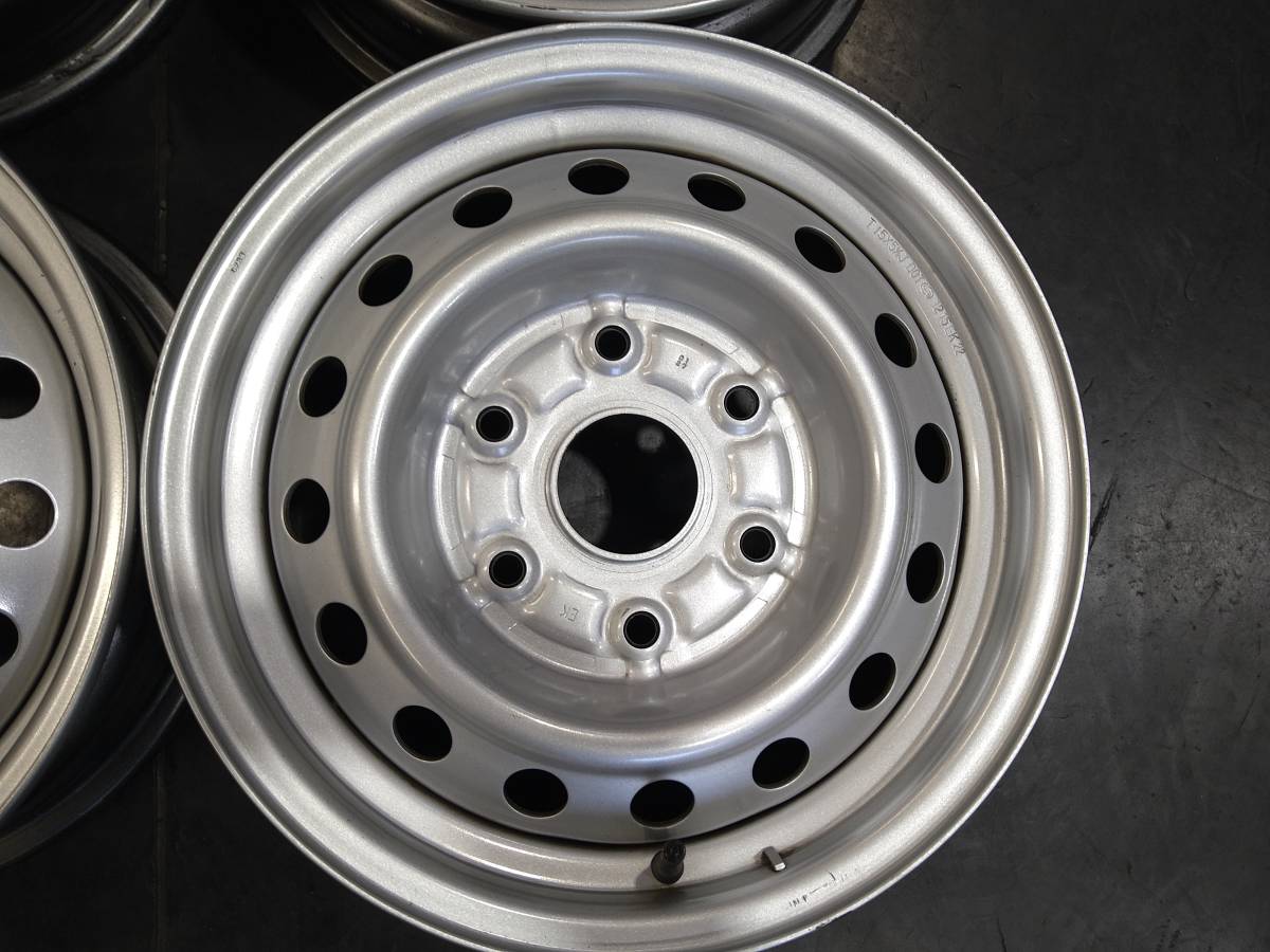トヨタ ハイエース スチール 6H +29 ハイエース100系純正15インチ