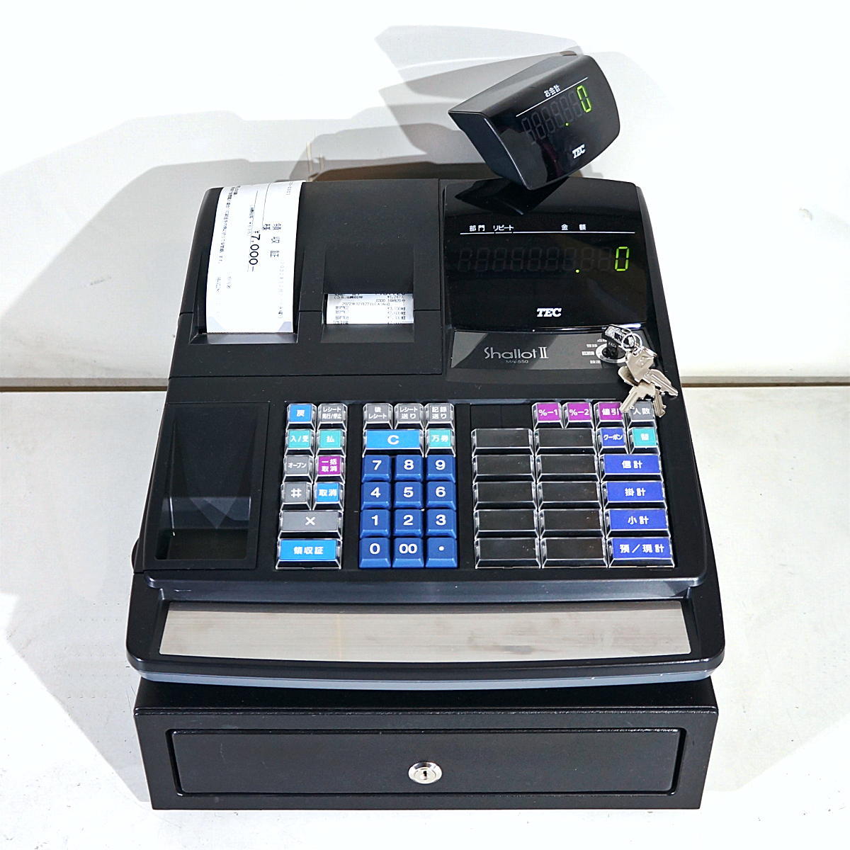 東芝テック TEC Shallot 電子レジスター MA-700 shallot - レジスター