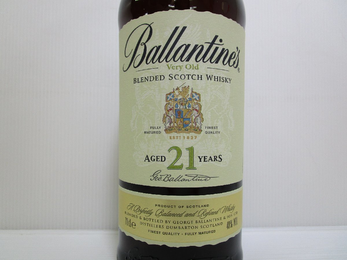 バランタイン 21年 ベリーオールド 700ml 40% Ballantine's Very Old