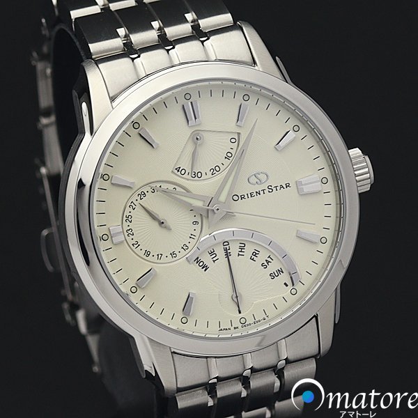 極上美品 日差良好◎ORIENT STAR オリエントスター レトログラード メンズ 自動巻き SDE00002W0 DE00-C0-B◎箱保取説