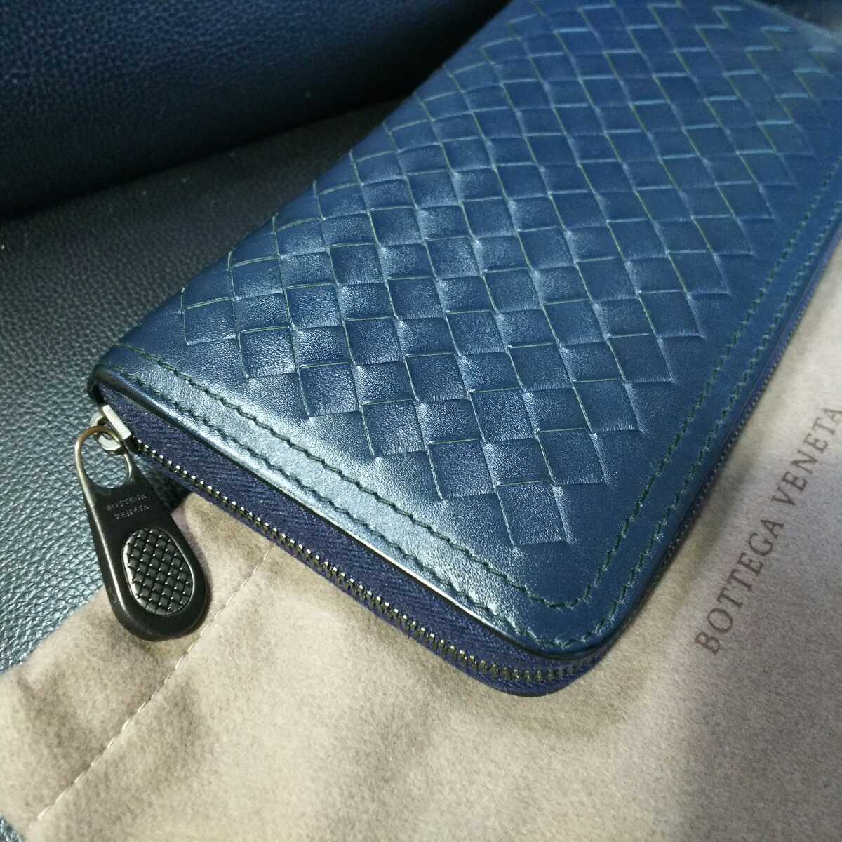 百貨店購入 “ ボッテガヴェネタ ラウンドファスナー 長財布 BOTTEGA 