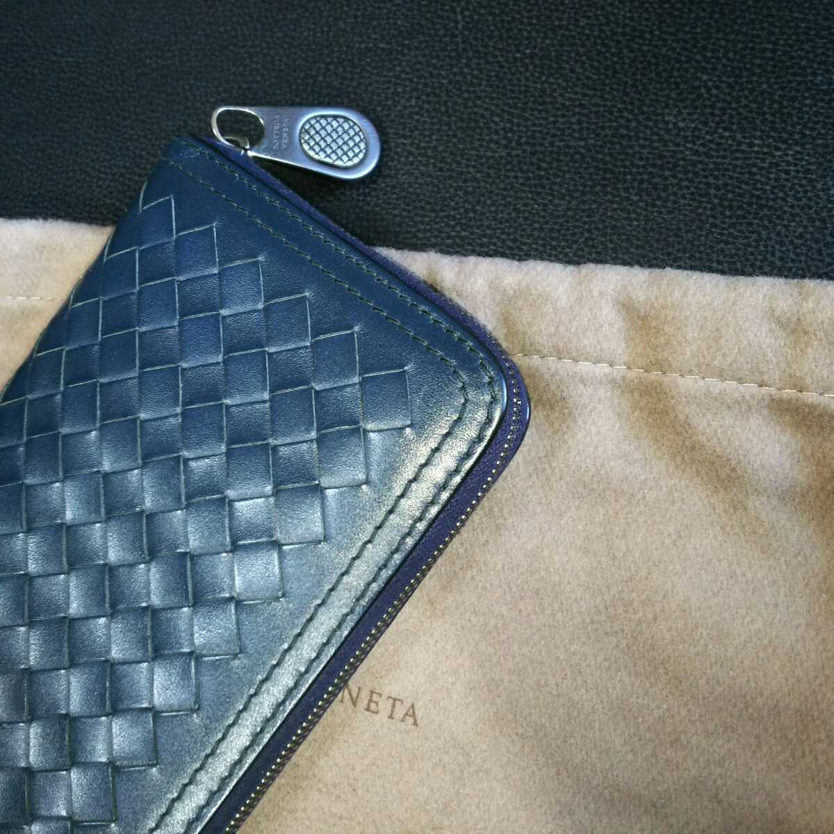 百貨店購入 “ ボッテガヴェネタ ラウンドファスナー 長財布 BOTTEGA 