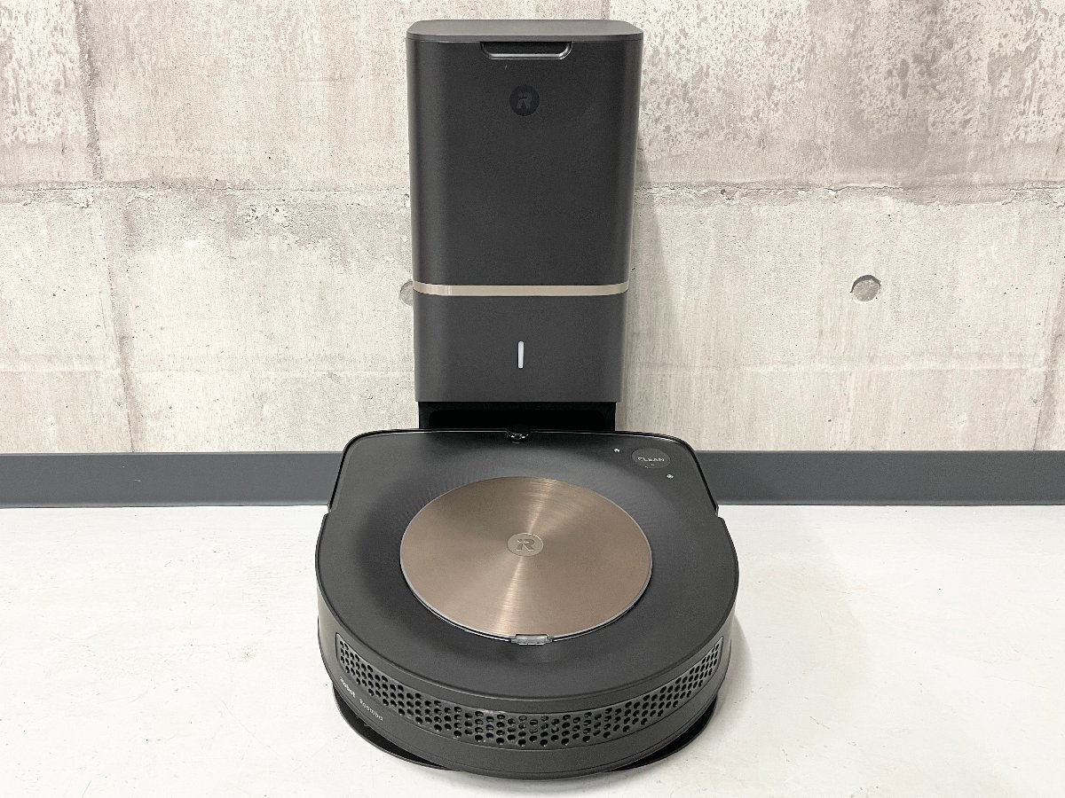 IROBOT ルンバ S9+ BLACK 自動ゴミ収集機 全自動