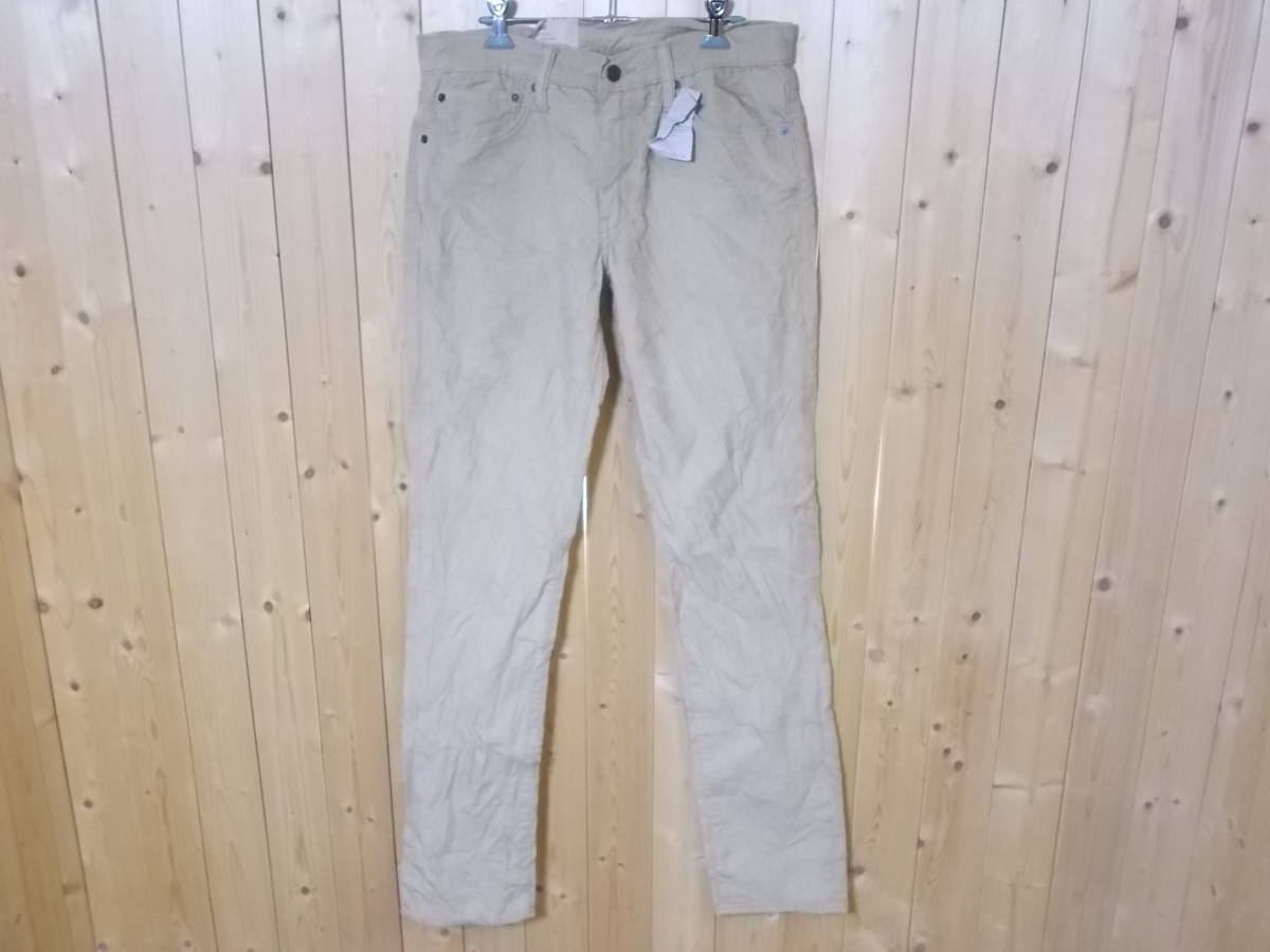 a949◆Levis511 コーデュロイパンツ◆w32 未使用 デッドストック スリムフィット テーパードレッグ リーバイス511 コーデュロイ 4L