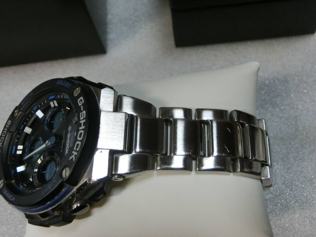 ☆G-SHOCK G-STEEL 電波ソーラー (GST-W100D-1A2JF) レイヤーガード 