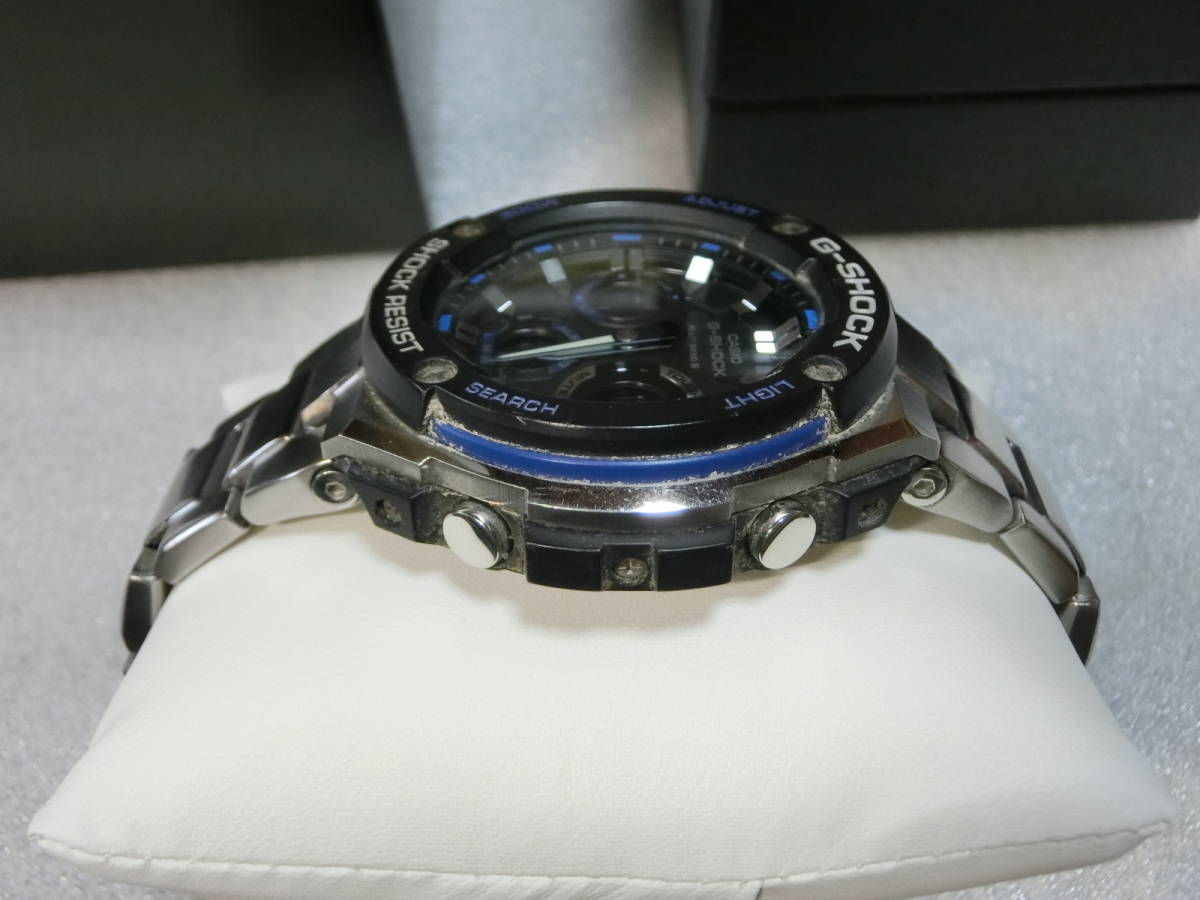 ☆G-SHOCK G-STEEL 電波ソーラー (GST-W100D-1A2JF) レイヤーガード 