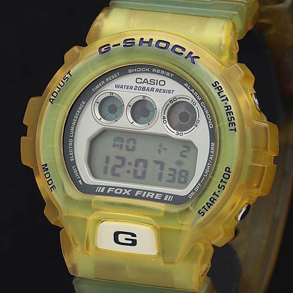1円 稼働 良品 カシオ QZ DW-6900 G-ショック S.C.C.W サンゴ デジタル