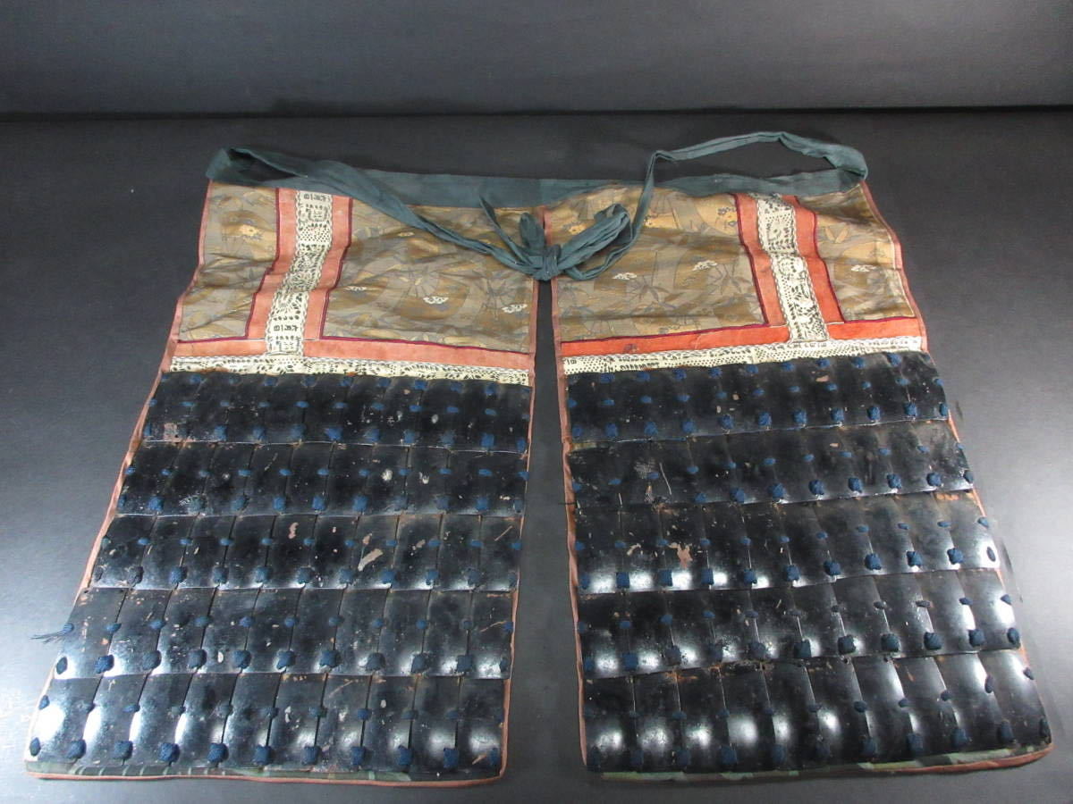 甲冑部品 佩楯 臑当 籠手 等身大 407