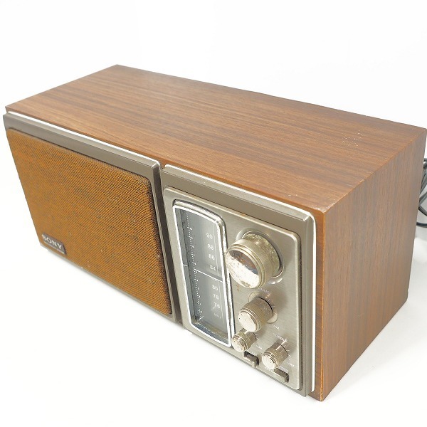 ICF-9580 SONY ソニー ラジオ アンティーク - 昭和レトロSONY AM⁄FM FM