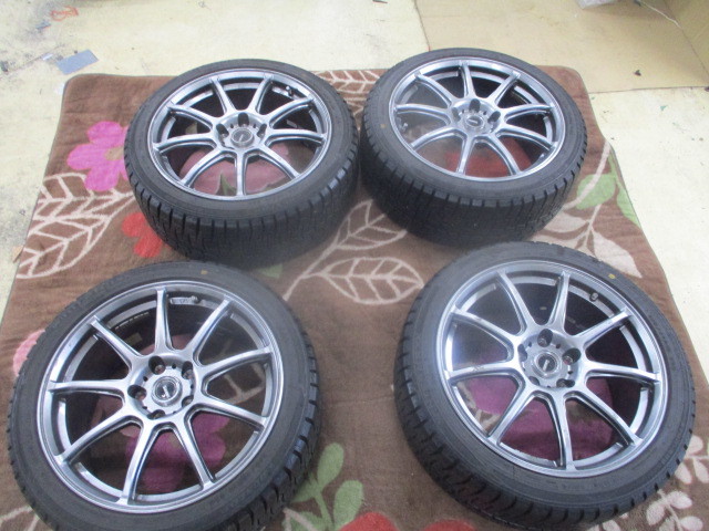 スバルSTI 18インチ スタットレスアルミホイールセット 18インチ