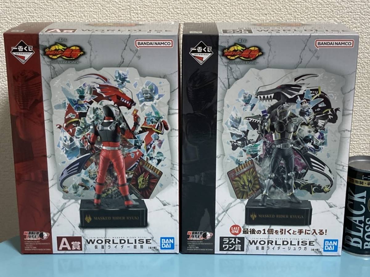 A賞 龍騎＆ラストワン賞 リュウガ☆WORLDLISE☆一番くじ 仮面ライダー
