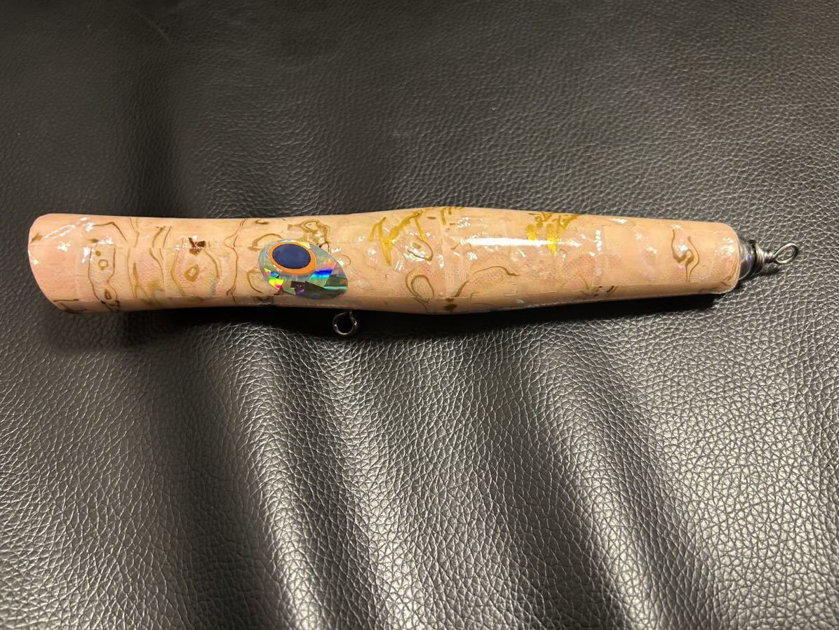 ☆ 1円から最低落札なし！ ☆貝田ルアートランペット170アバロンアワビ