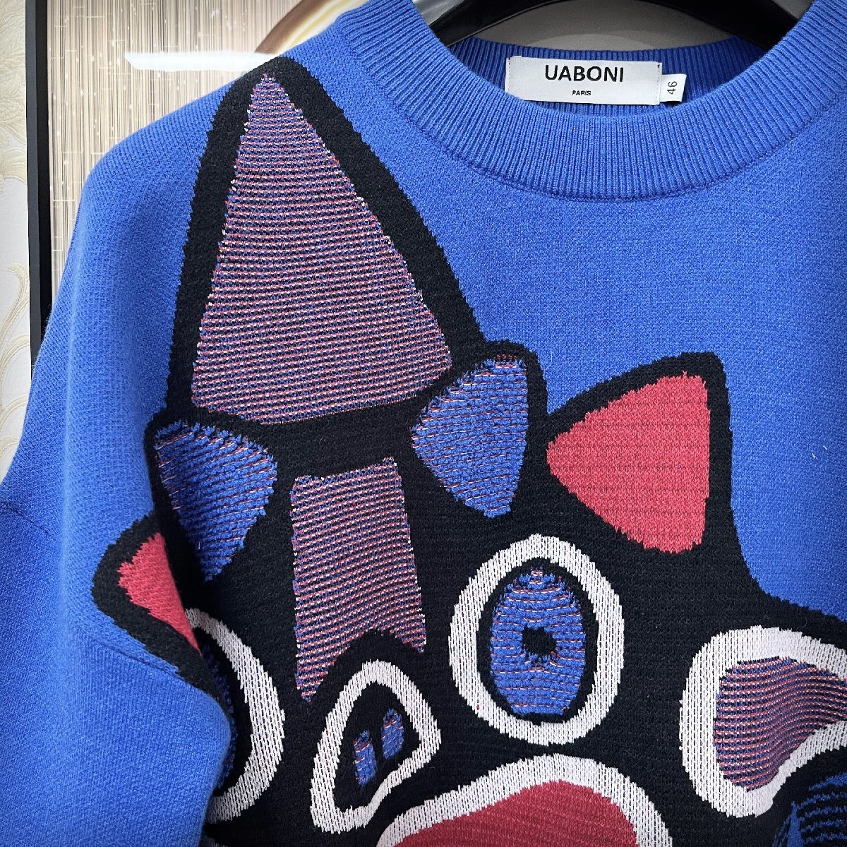個性EU製&定価4万◇UABONI*Paris*セーター*ユアボニ*パリ発 個性EU製&定価4万◇UABONI*Paris*セーター*ユアボニ*パリ発