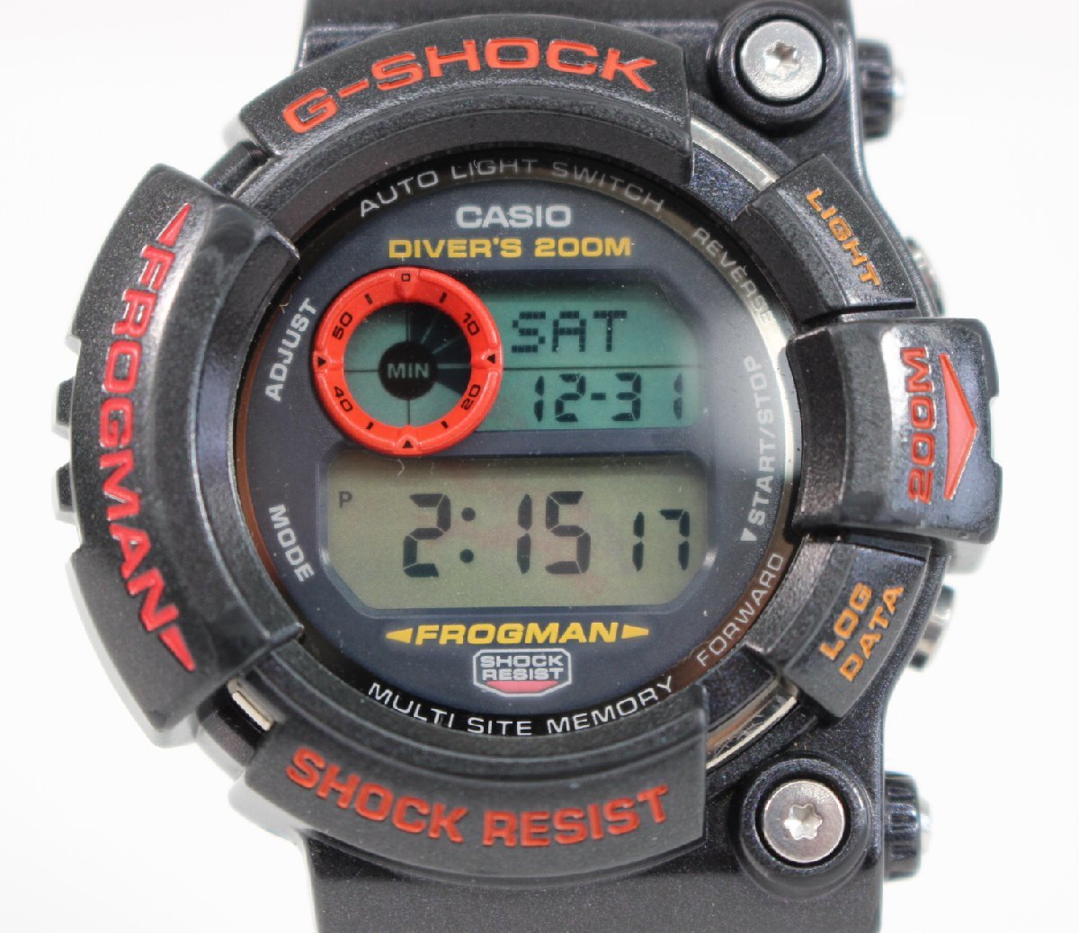 □現状品□ CASIO G-SHOCK FROGMAN GW-201 フロッグマン 腕時計 （2821320)