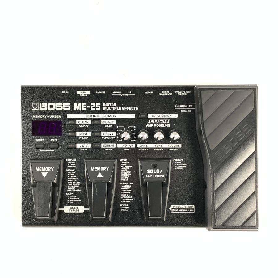 BOSS ME-25 ボス マルチエフェクター☆現状品 ✨BOSS マルチ