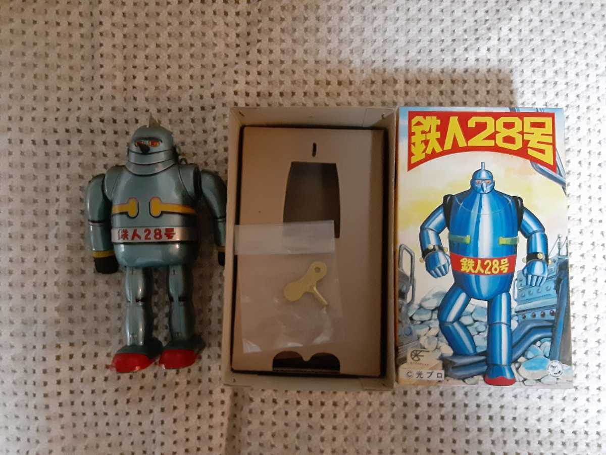 鉄人28号 ブリキ 大阪ブリキ玩具資料室 シルバー 箱付き 検索 野村