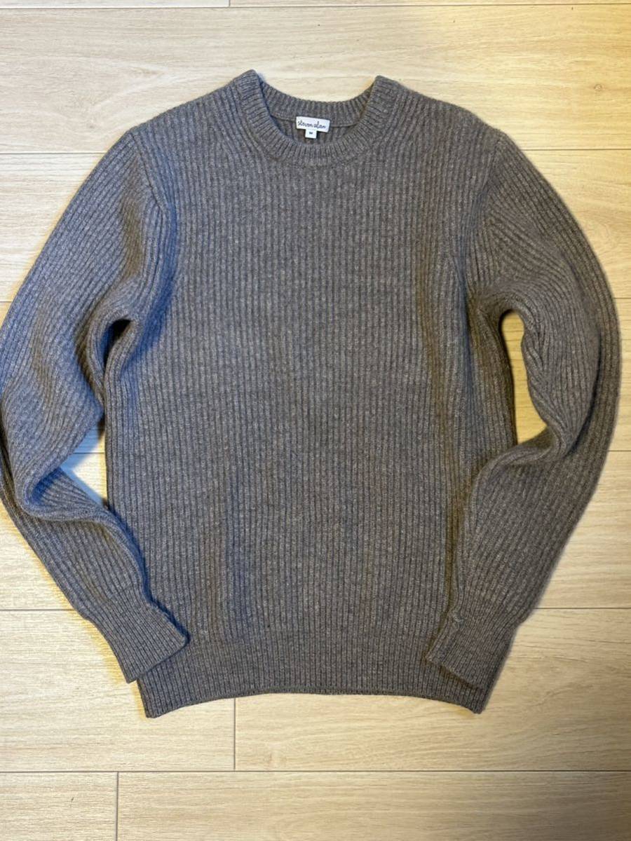 スティーブンアラン M ニットセーター クルーネックニット 