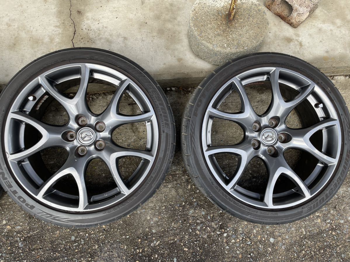 マツダRX-8 純正ホイール 4本 BBS RG503 19インチ タイプRS RX-8 19