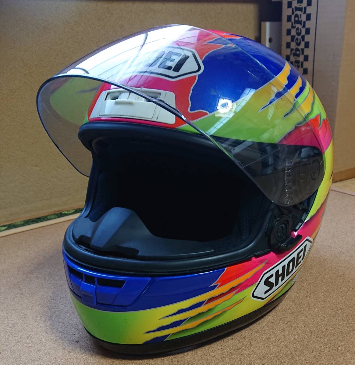 ☆SHOEI ヘルメット X-8 Lサイズ きれいです。即決は4000円(L