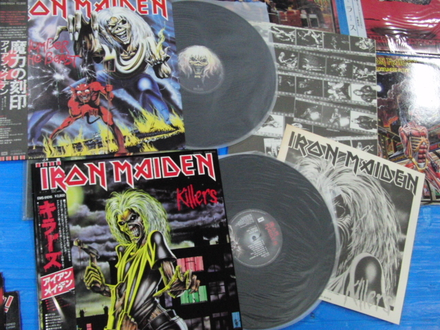 【限定盤】IRON ポスター付 未開封 カラーレコード 3枚セット MAYDEN 限定盤】IRON ポスター付 未開封 カラーレコード 3枚セット MAYDEN 洋楽