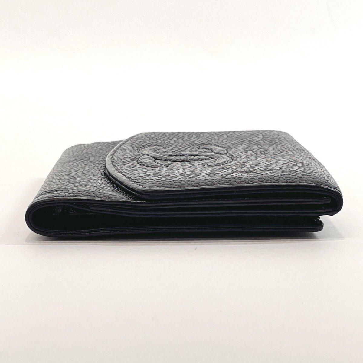 ☆1円～☆シャネル CHANEL 三つ折り財布 Wホックサイフ ココマーク