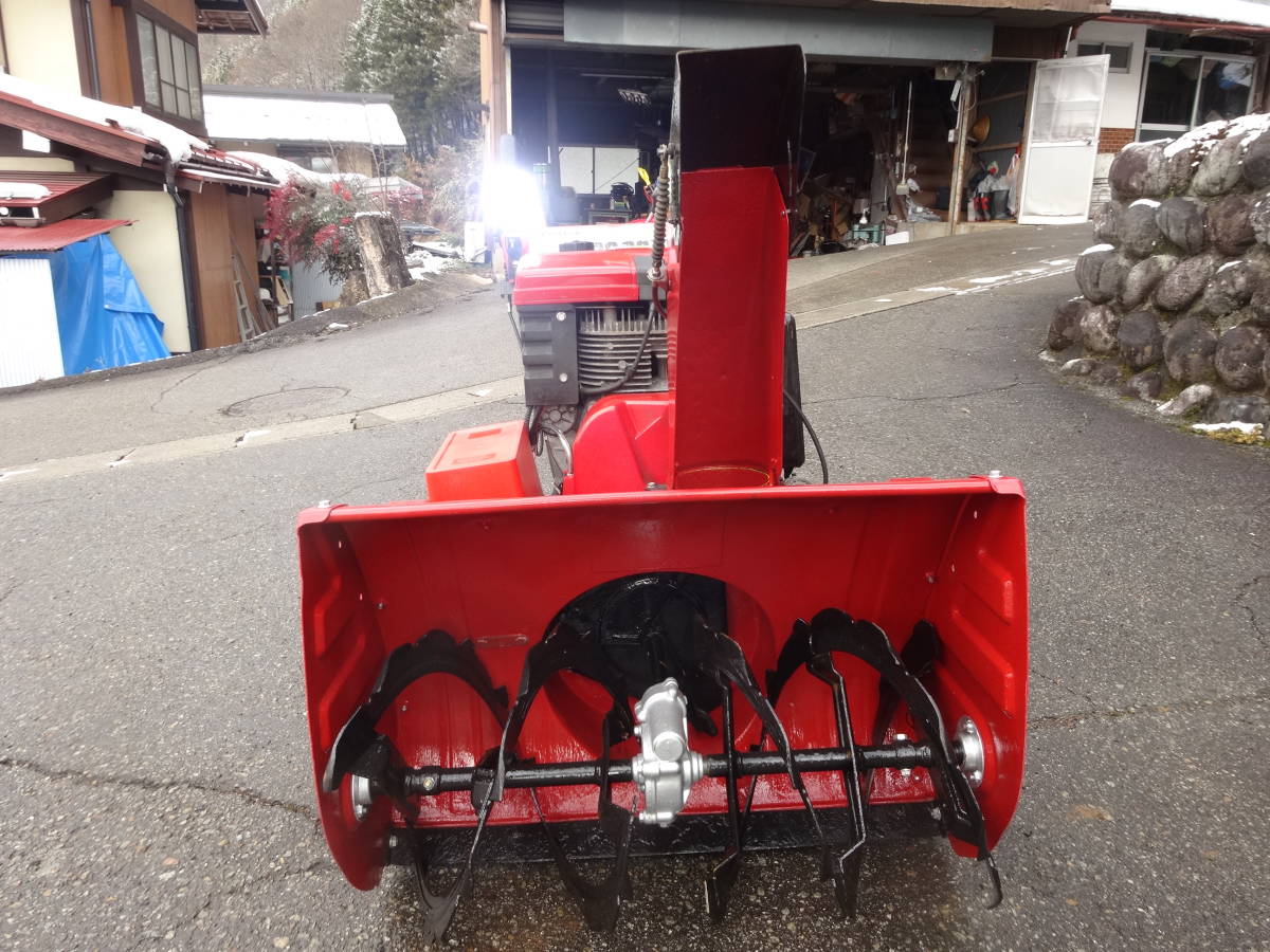 コマツ 8馬力 中古除雪機 ヤマハ870同等品 除雪テストしました 岐阜 