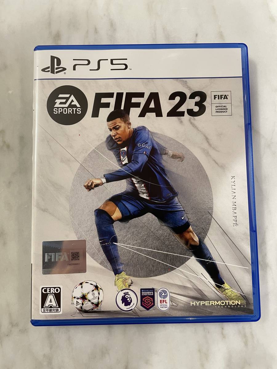 FIFA23 PS5 ソフト　初回特典 プロダクトコード付き　美品