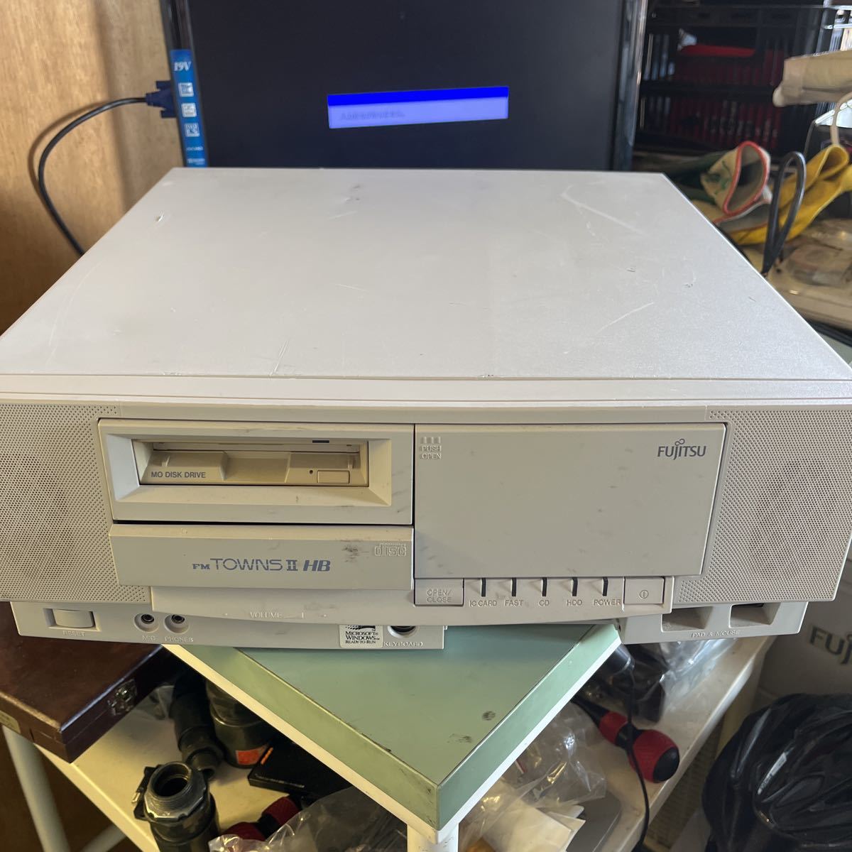 富士通 FM TOWNS II HB モデルHB53 本体 FMTWHB53 現状品(FM TOWNS