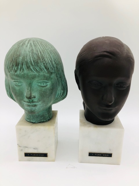 船越保武 ブロンズ像 YASUTAKE FUNAKOSHI Bronze Sculpture 舟越保武