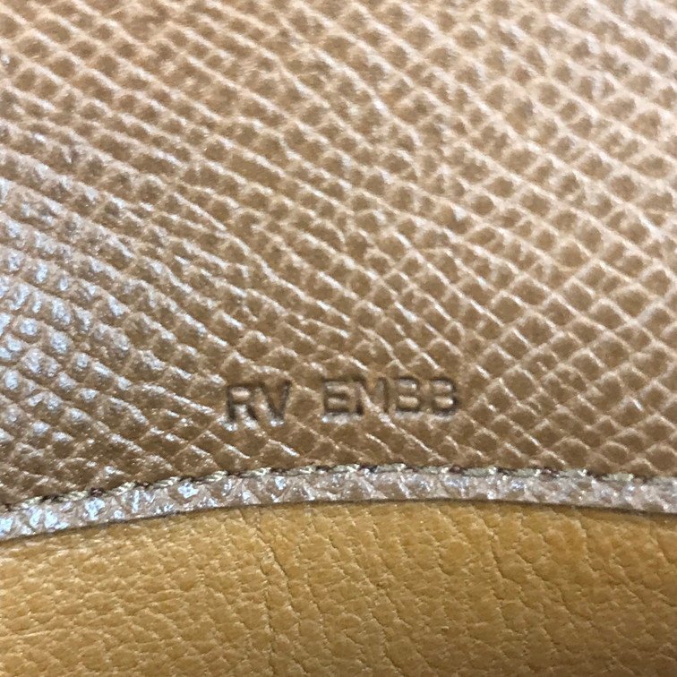 ブルガリ BVLGARI 札入れ ブラウン レザー - 財布 長財布 □未使用
