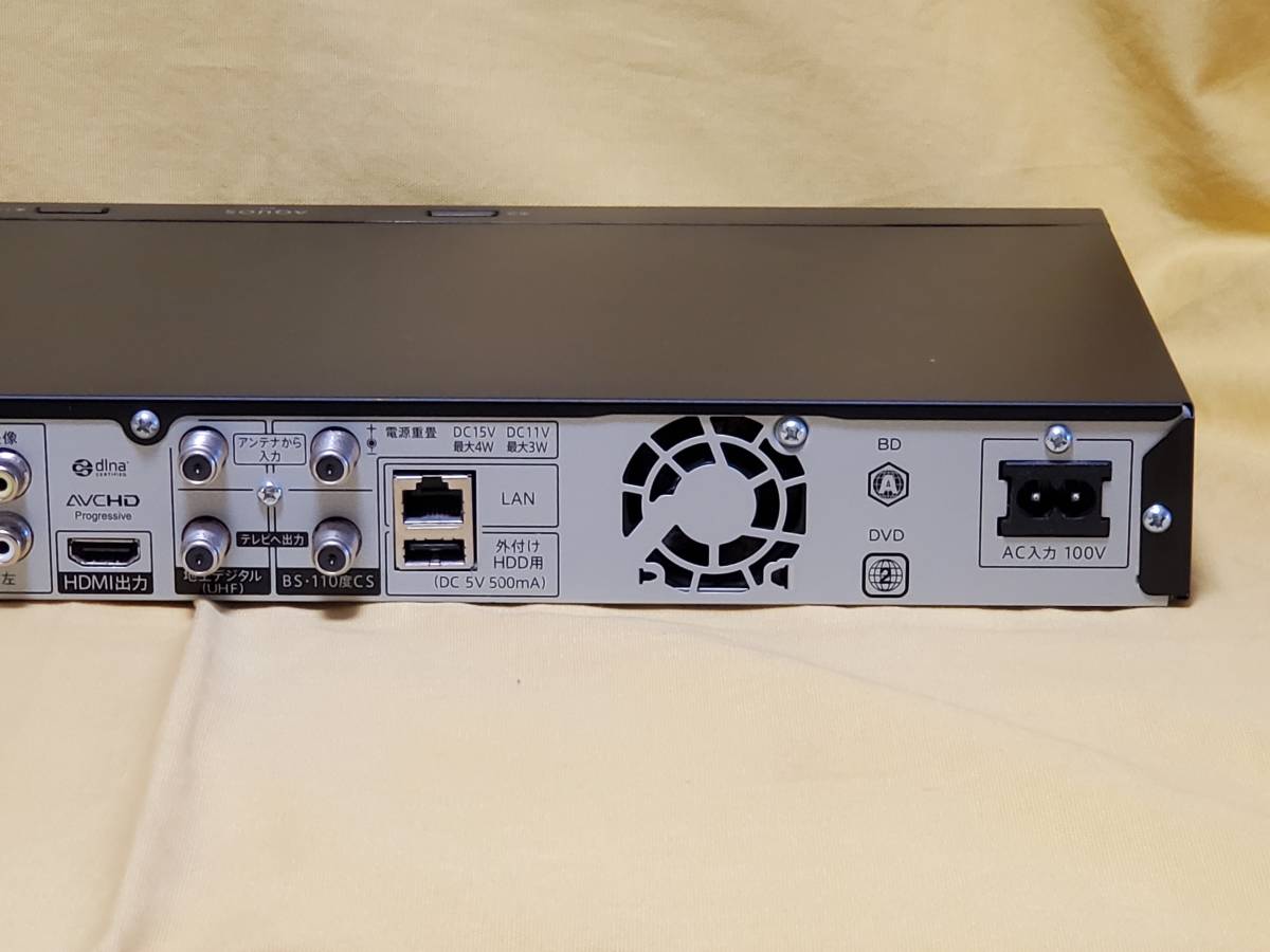 SHARP ブルーレイ BD-NW500 整備済 SHARP BDレコーダー BD-NW500 稼働品 本体のみ SHARP BD-NW500 BD