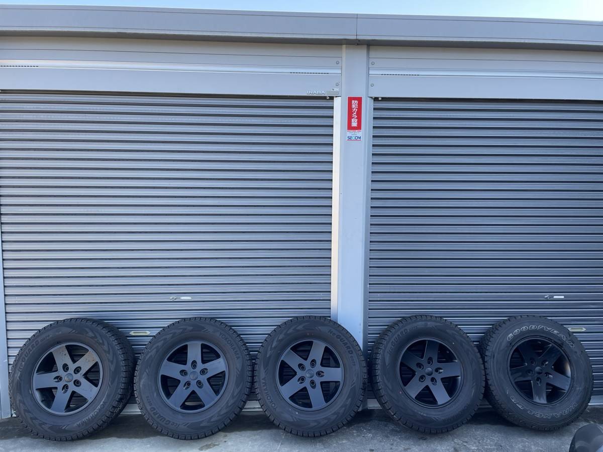 ラングラーjk 17インチ 265/70R17 スタッドレス4本 美品 - 265／70r17