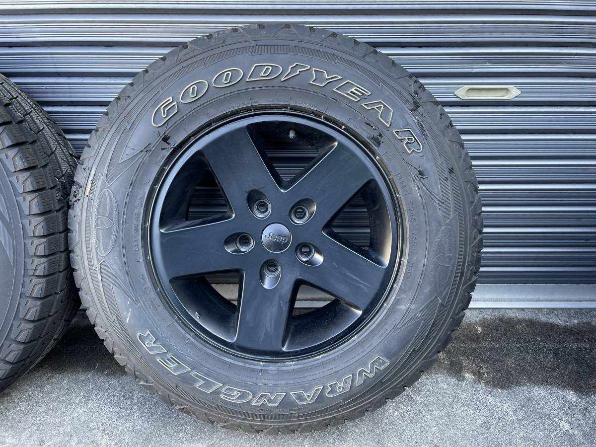 ラングラーjk 17インチ 265/70R17 スタッドレス4本 美品 【公式通販】