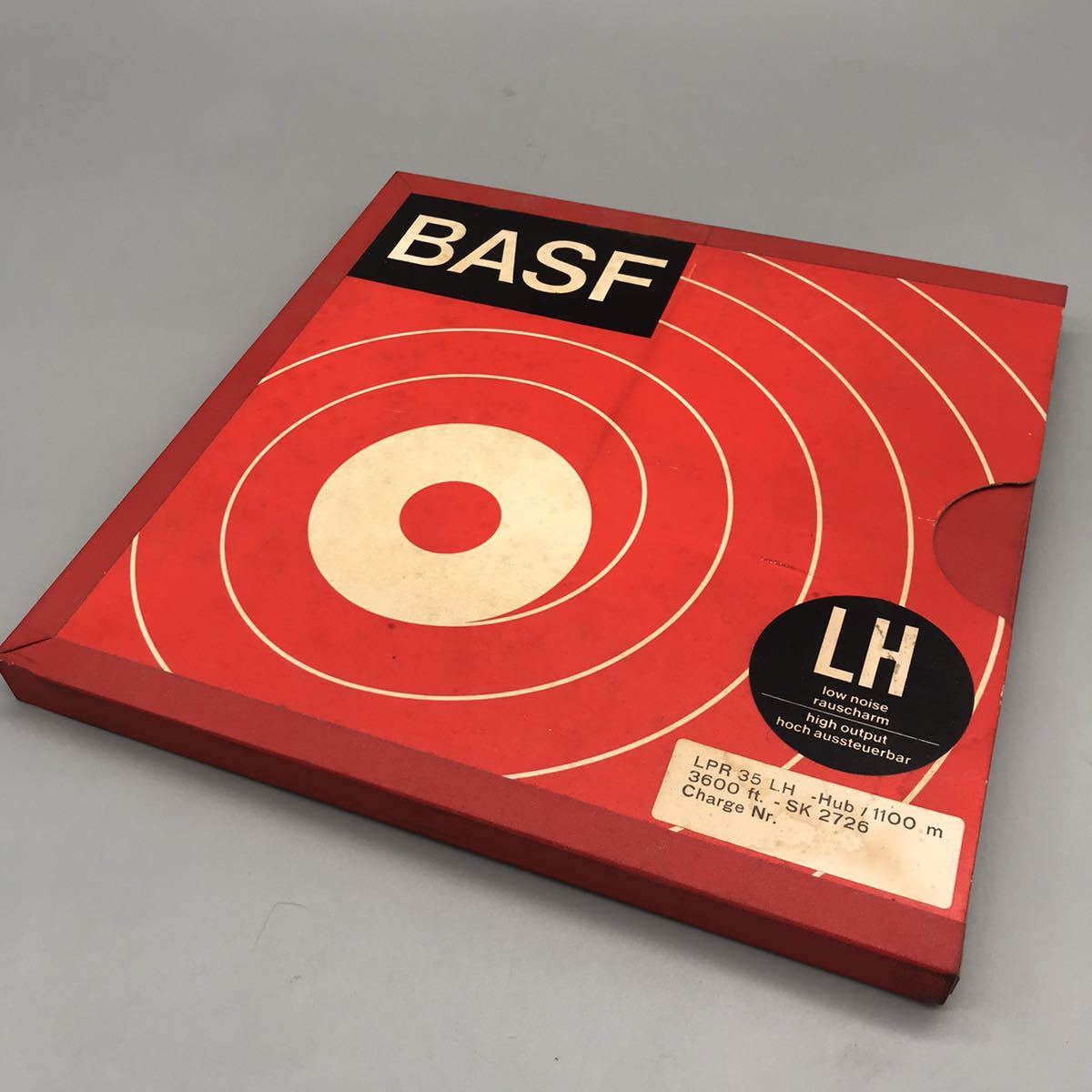 BASF オープンリールテープ LPR35 LH 1100m 3600ft SK2726 