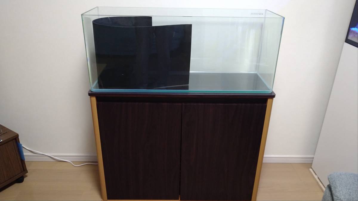 引き取り限定】水槽（90×30×36cm）+水槽台(90cm～)｜売買された 