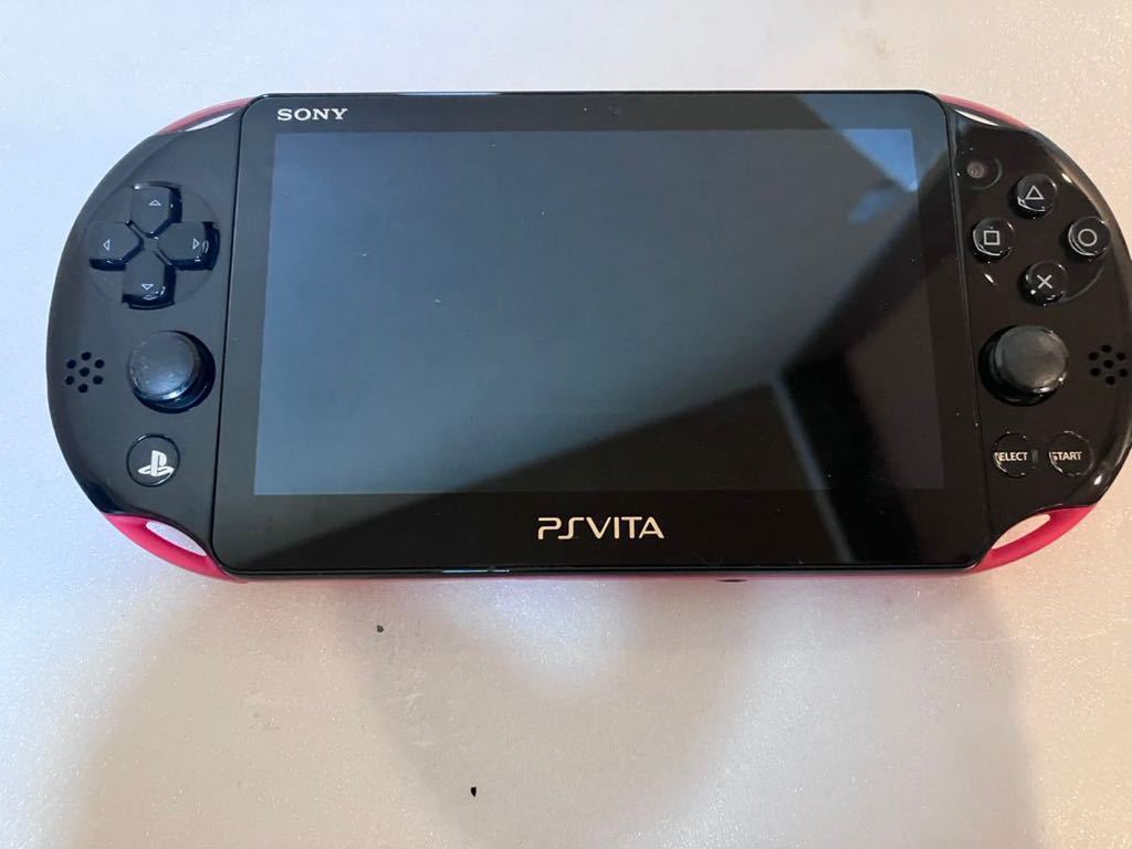 ☆動作良好 ジャンク PlayStationVita Wi-Fiモデル:ピンク/ブラック
