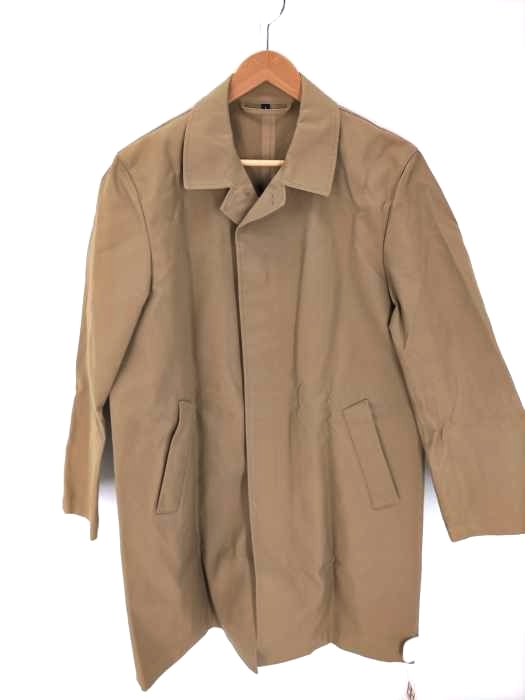 無印良品(ムジルシリョウヒン) オーガニックコットン撥水 ステンカラーコート メンズ JPN：L 中古 古着 0724