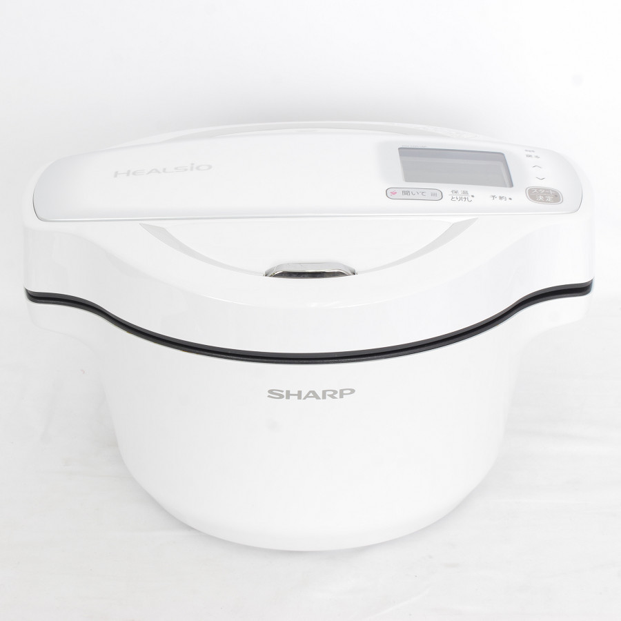 SHARP シャープ 水なし自動調理鍋 1.6L ホワイト系SHARP SHARP シャープ 水なし自動調理鍋 1.6L ホワイト系SHARP