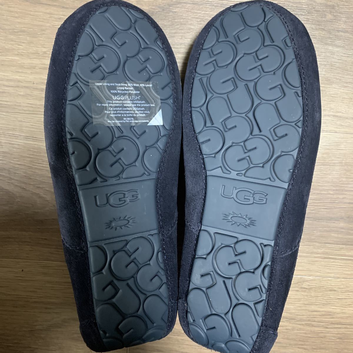 アスコット UGG アグ ascot ネイビーの通販 ugg モカシン ASCOT メンズ